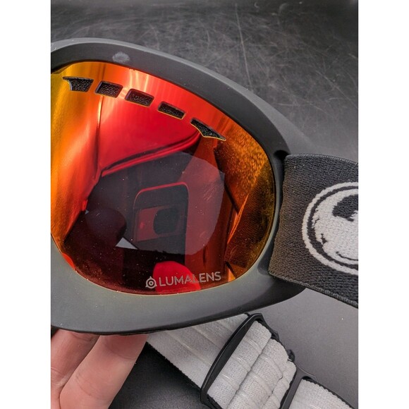 Dragon Dxs Alternative Fit Lumalens Red Ion Snow Goggles Mask - Picture 5 of 7